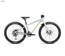 Vélo enfant Orbea MX 24 Team Disc 2024 Argent/Jaune